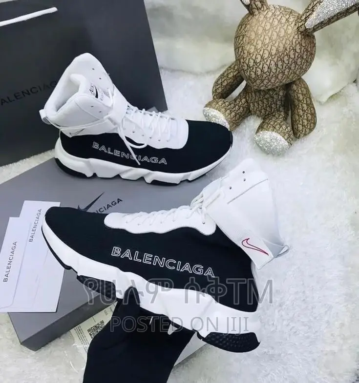 Original Nike Air X Balenciaga High Top Boots Shoes