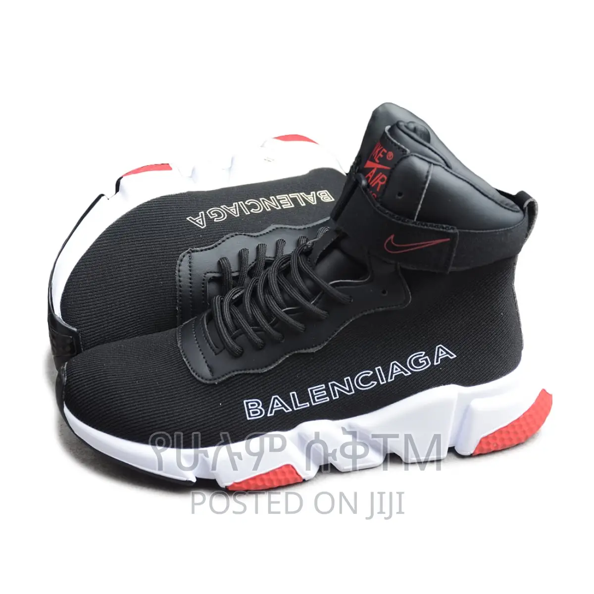 Original Nike Air X Balenciaga High Top Boots Shoes