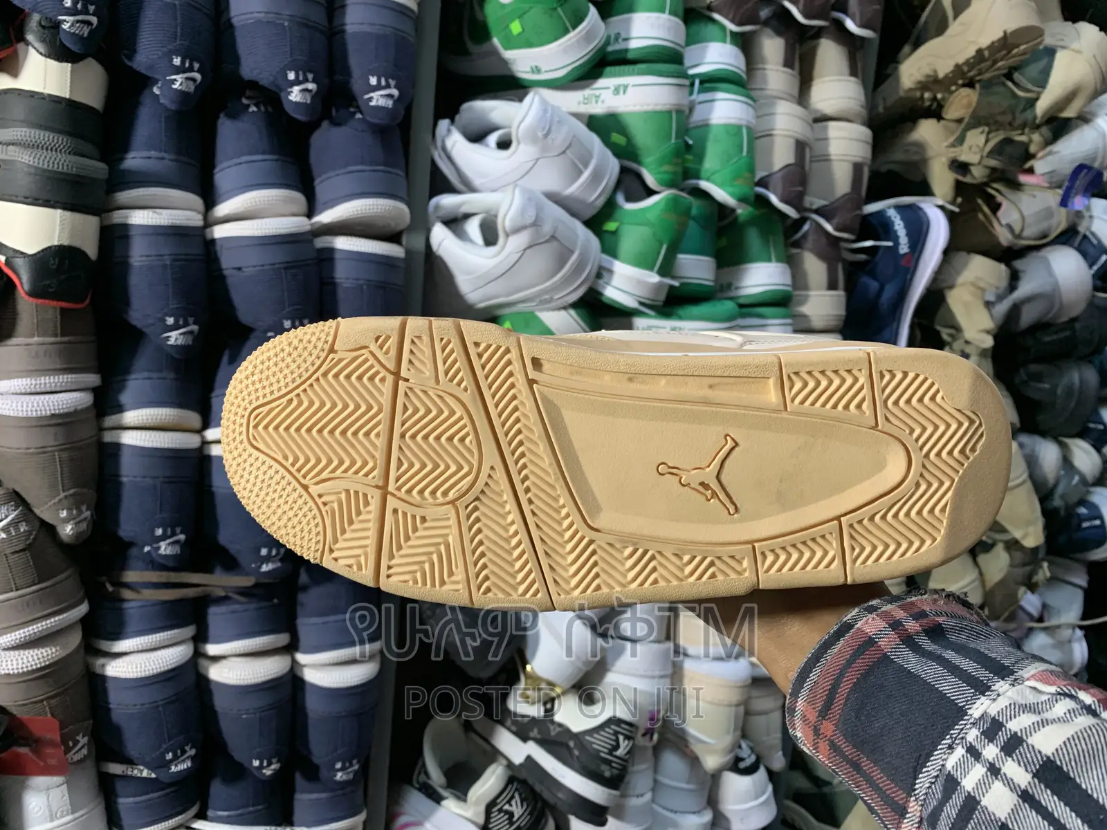 Original Air Jordan 4 Retro ‘Off White’ Shoes