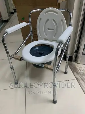 Photo - Commode Chair for Toilet Adult Portable,For Old People