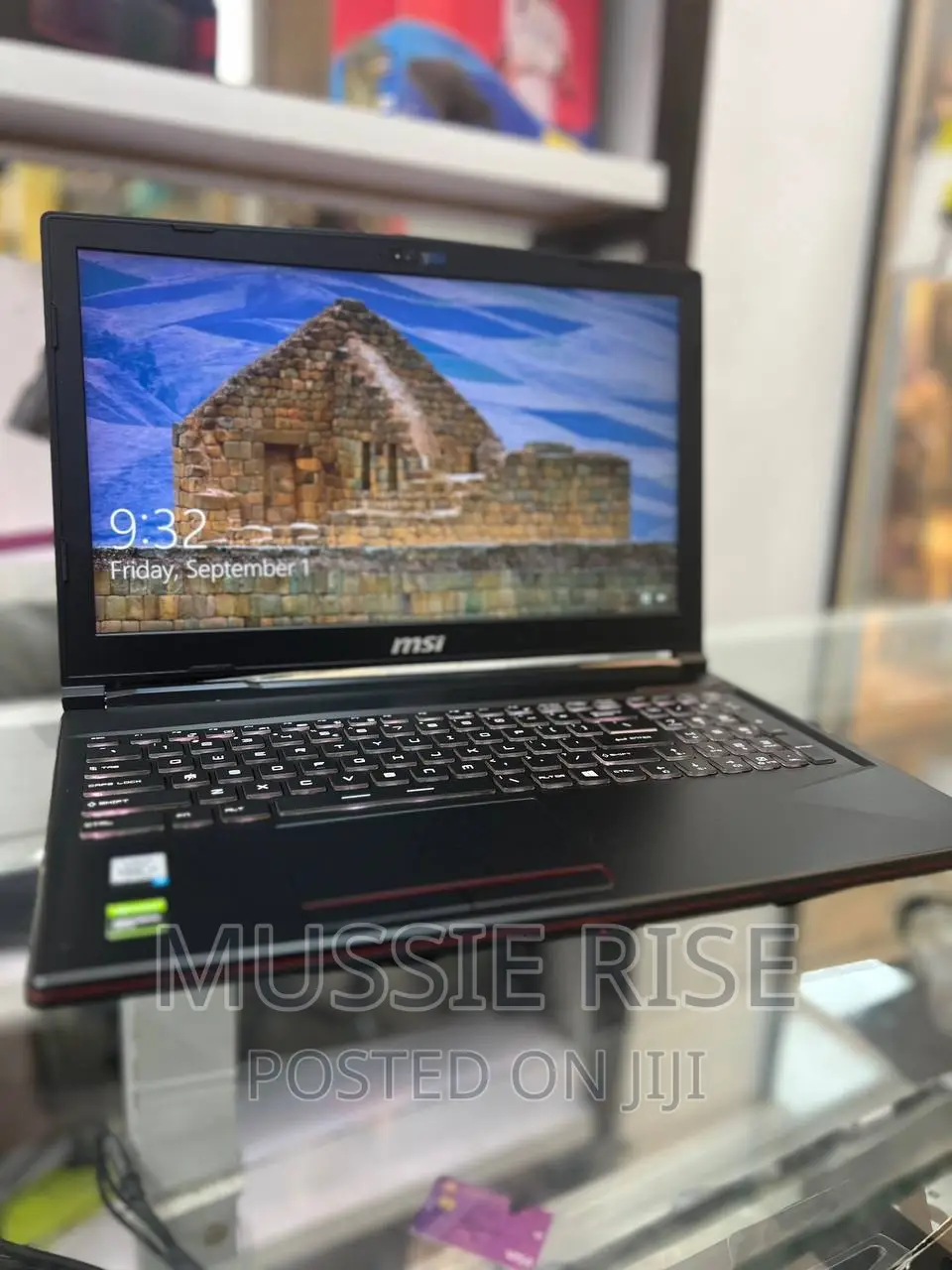 New Laptop MSI GL63 8RD 16GB Intel Core I7 SSD 512GB