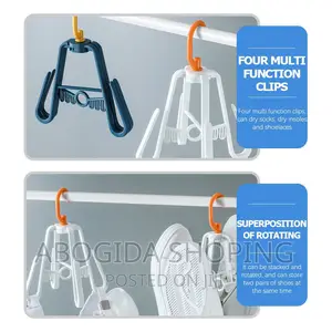 Multi-Functional Rotating Shoe Drying Rack