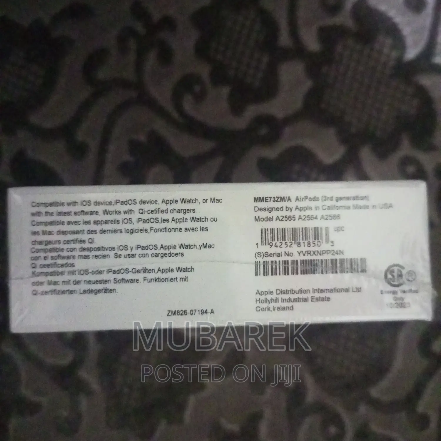 Airpod Pro 3rd Generation Made in USA