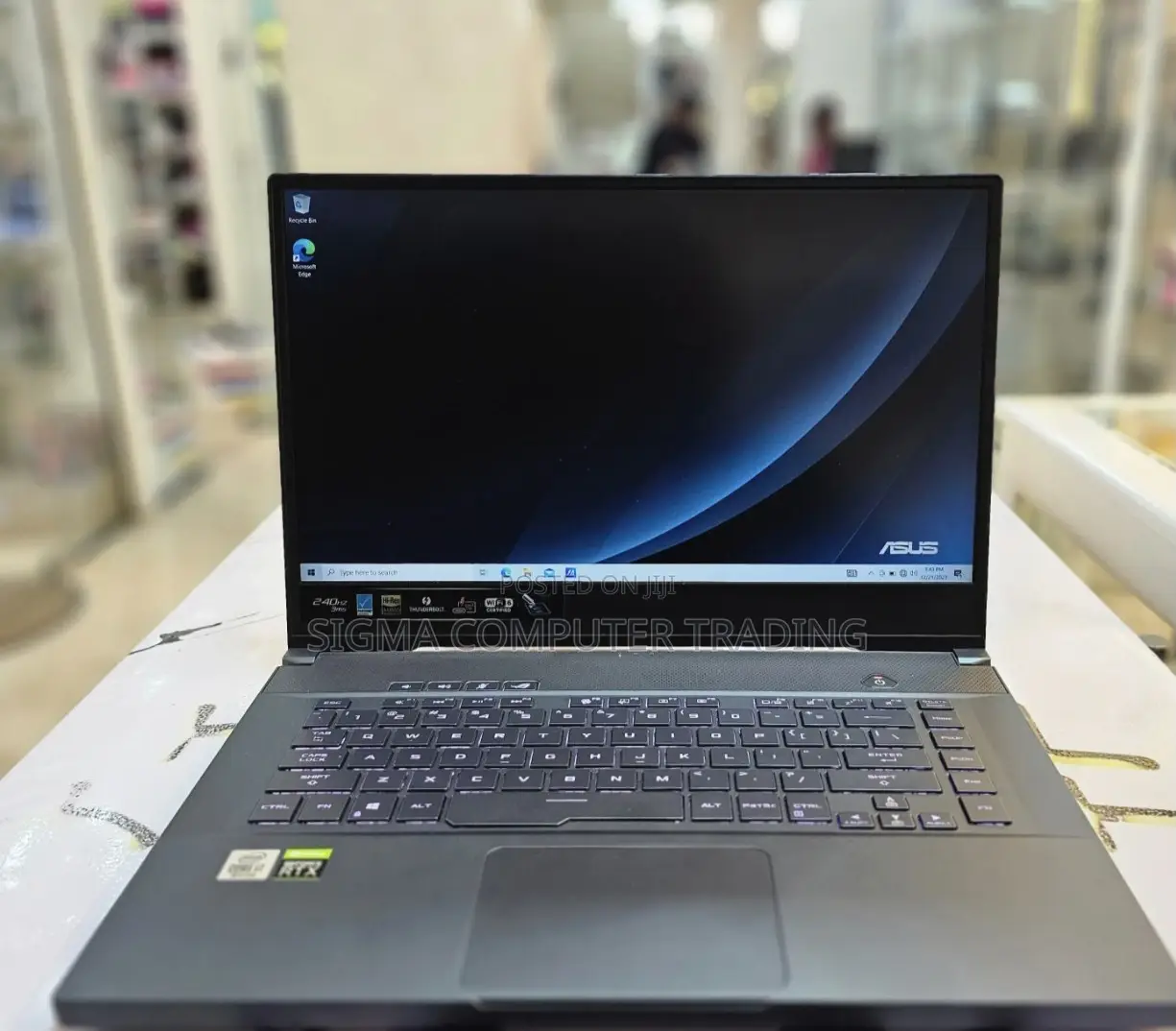 New Laptop Asus ROG Zephyrus G15 16GB Intel Core I7 SSD 1T