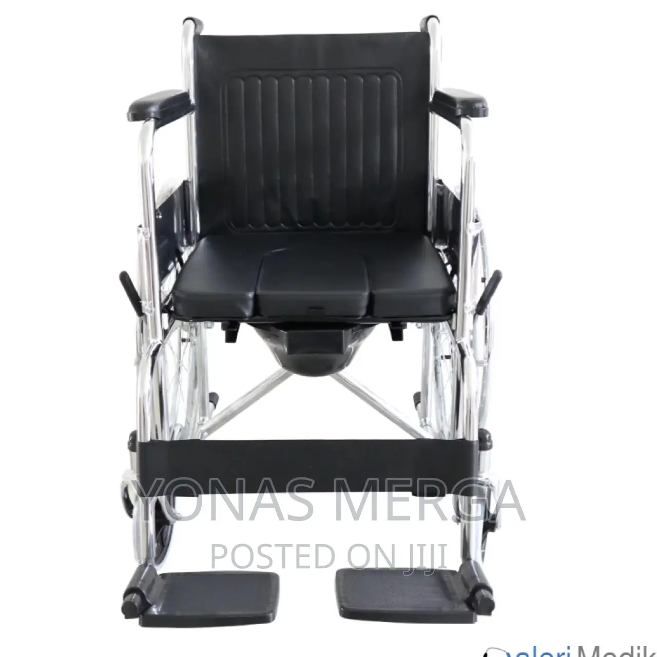Toilet Wheelchair Euromed 809TB Wheelchair Stainless Steel