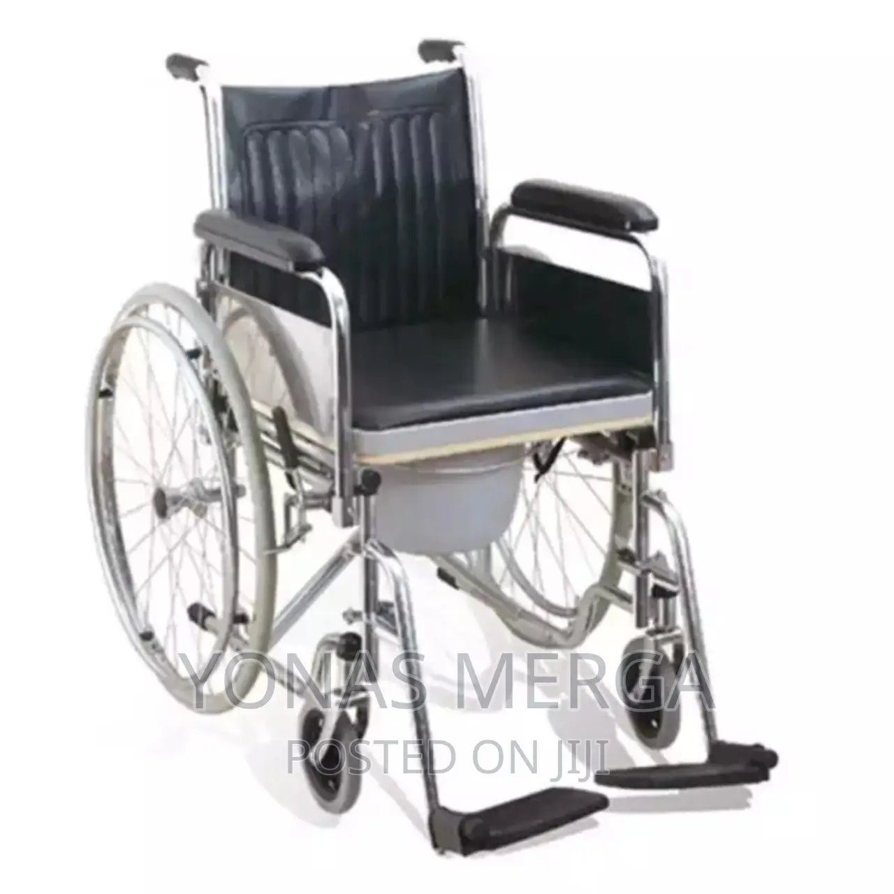 Toilet Wheelchair WLG Foldable Wheelchair Transport Chair