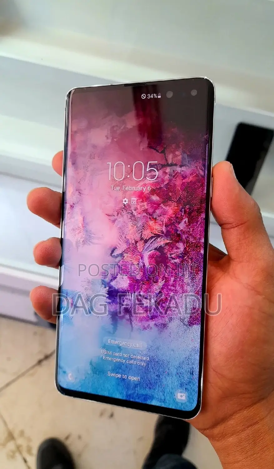 New Samsung Galaxy S10 5G 256 GB Silver