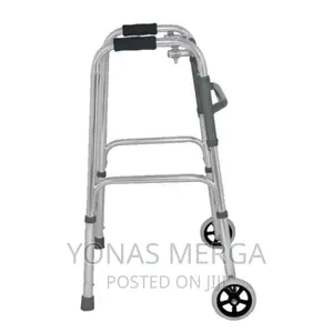 Walker Stainless Disabled Walker Four-Legged Walking Stick