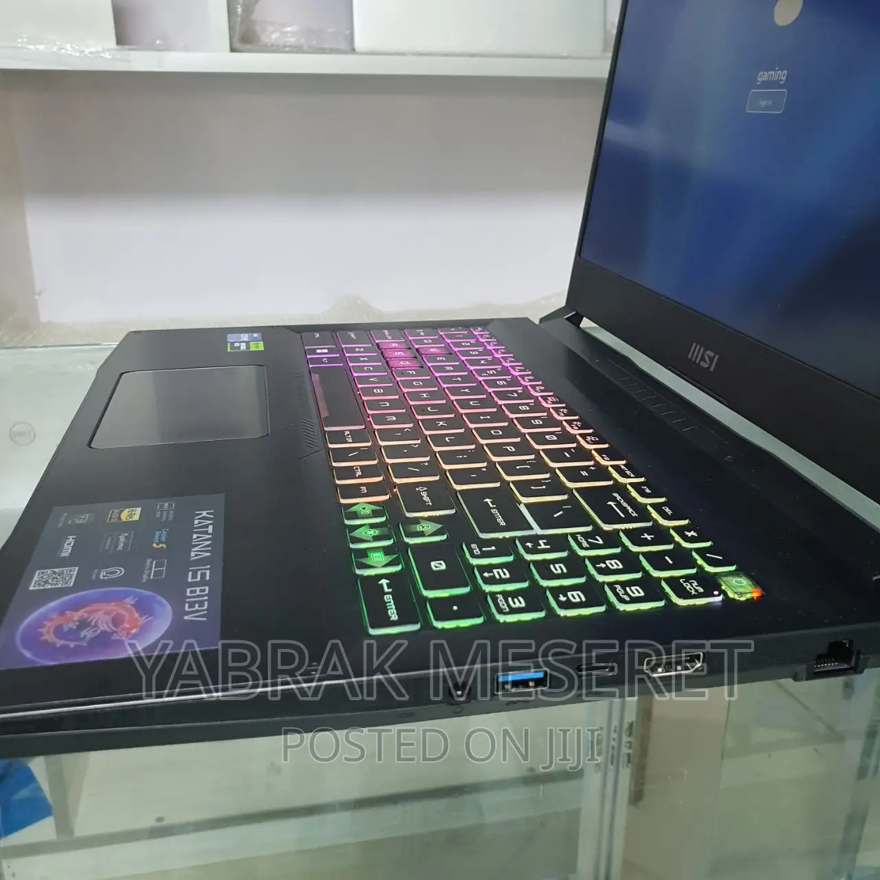 New Laptop MSI 16GB Intel Core I7 SSD 1T