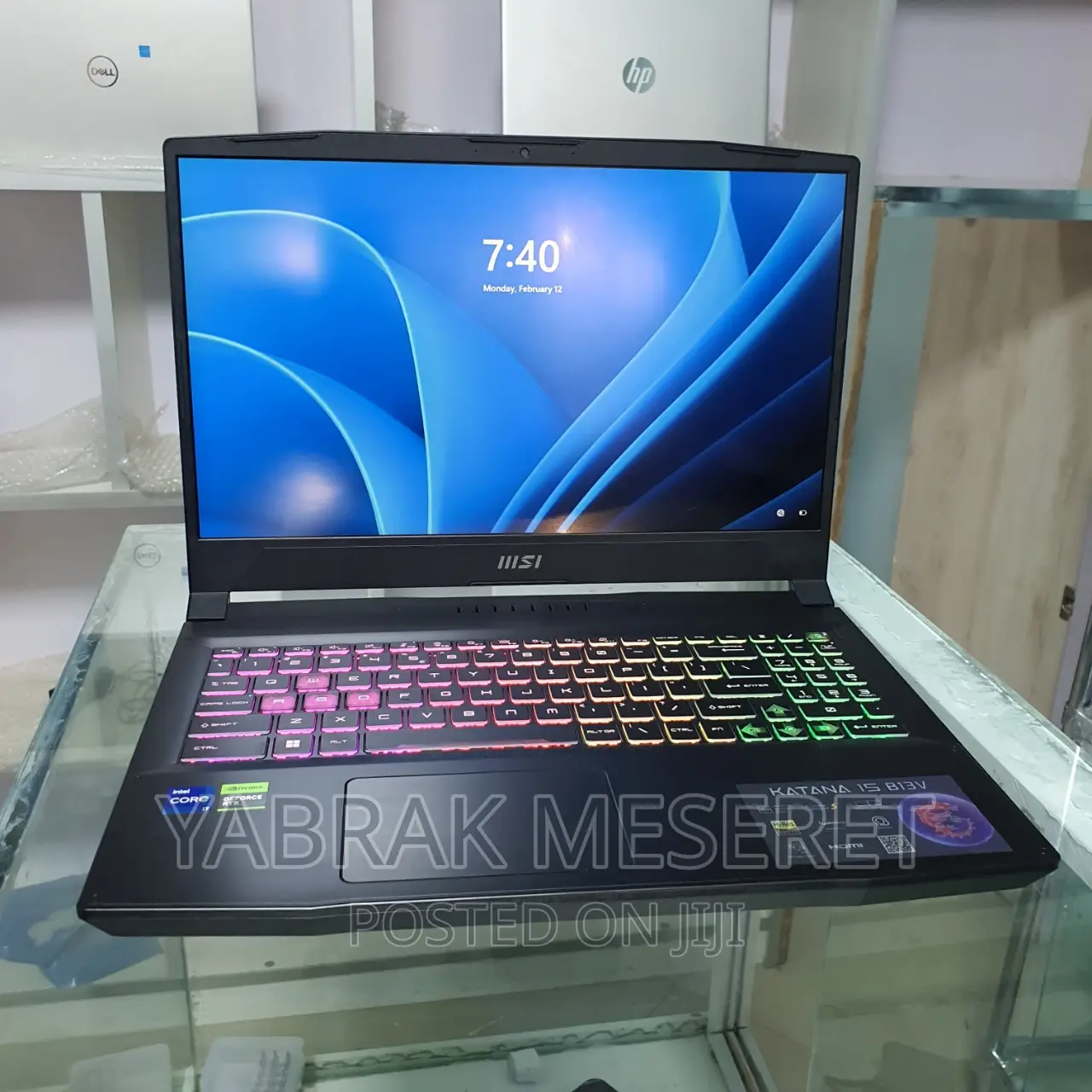 New Laptop MSI 16GB Intel Core I7 SSD 1T