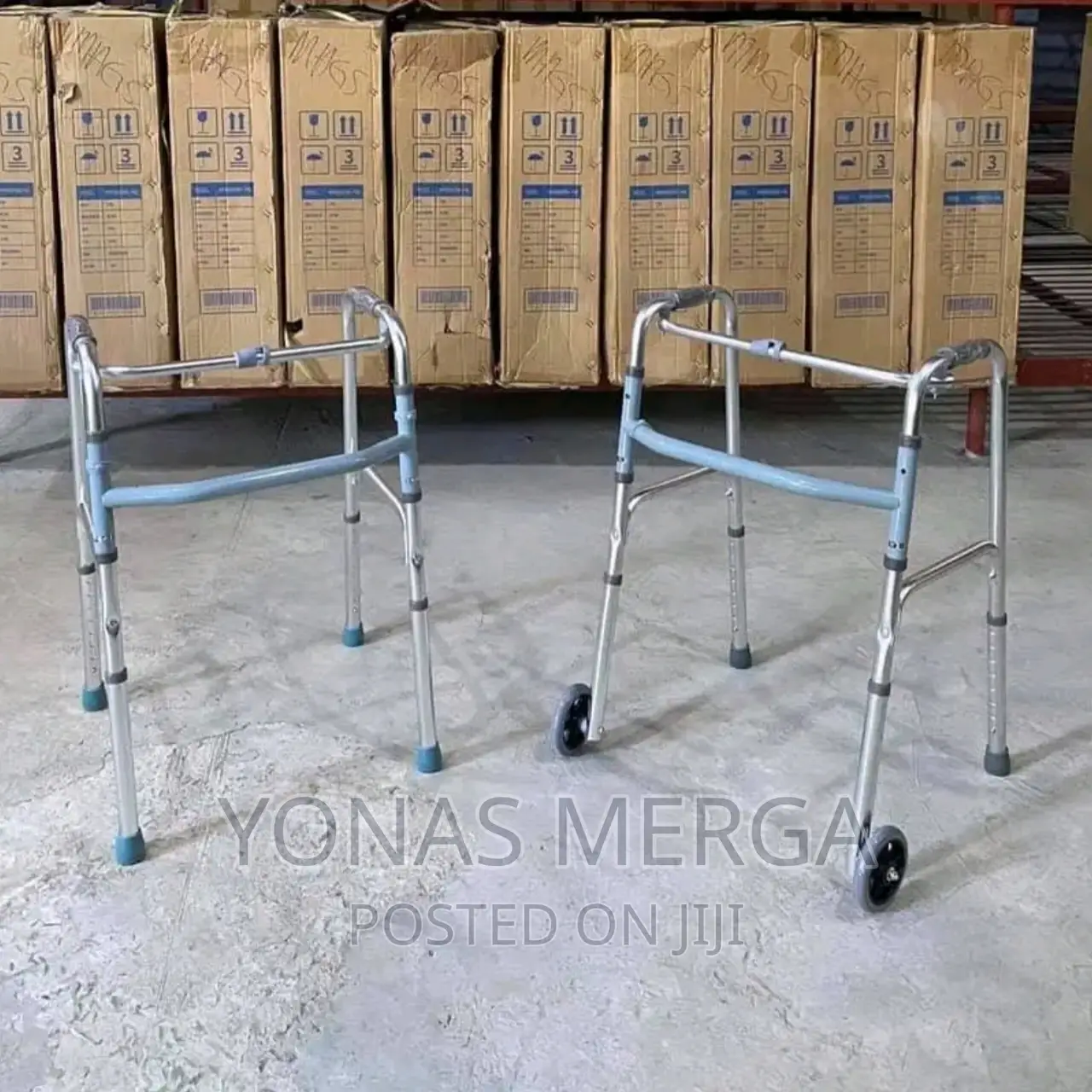 Adjustable Foldable Walker for Old Age Walking Walker-Unisex