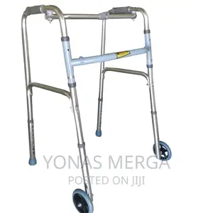 Photo - Walker DIALDRCARE Light Height Adjustable Foldable Walker