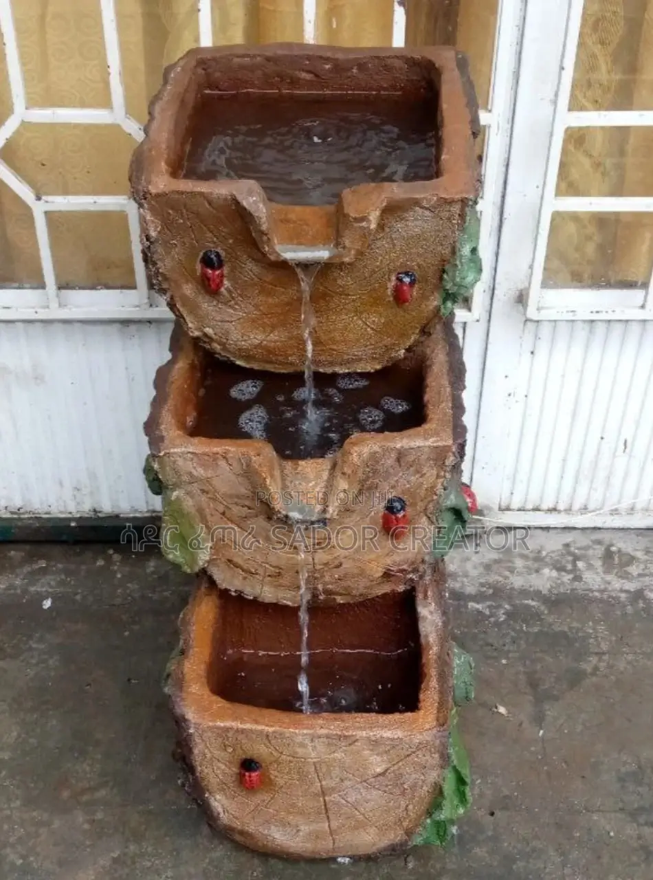 Outdoor Water Fountain አርቴፊሻል ፋውንቴን