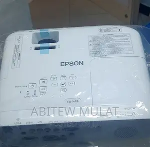 Photo - Brand New EPSON Projector With Manual CD and Cartoon Mod