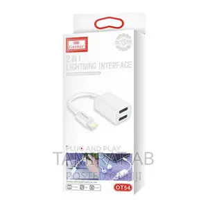 2 In 1 iPhone Lightning Audio And Charging Converter
