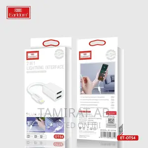 2 In 1 iPhone Lightning Audio And Charging Converter