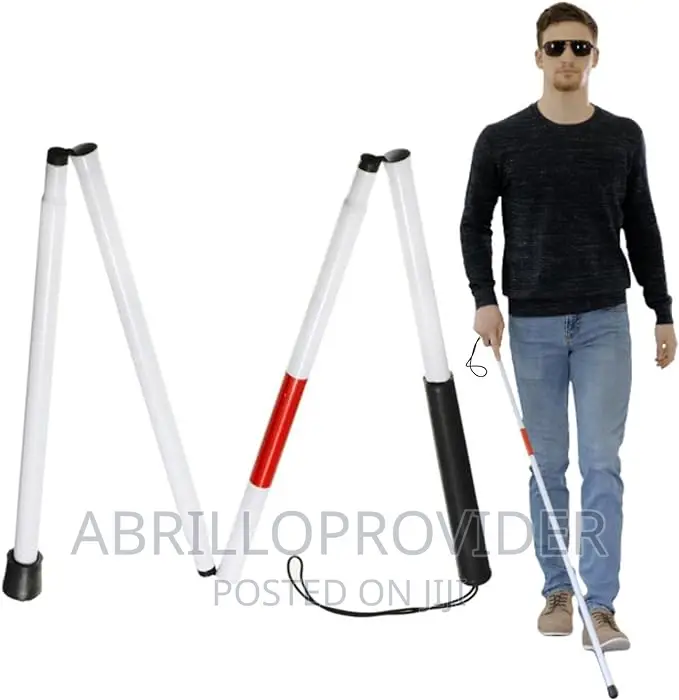 Roll Over Image to Zoom in Blind Cane Walking Stick | Foldi