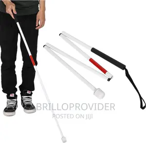 Aluminum Mobility Folding White Cane for Vision