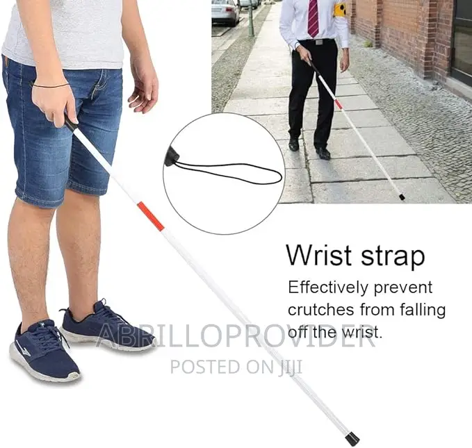 Portable Walking Stick,4-Sections Aluminum Alloy Walking