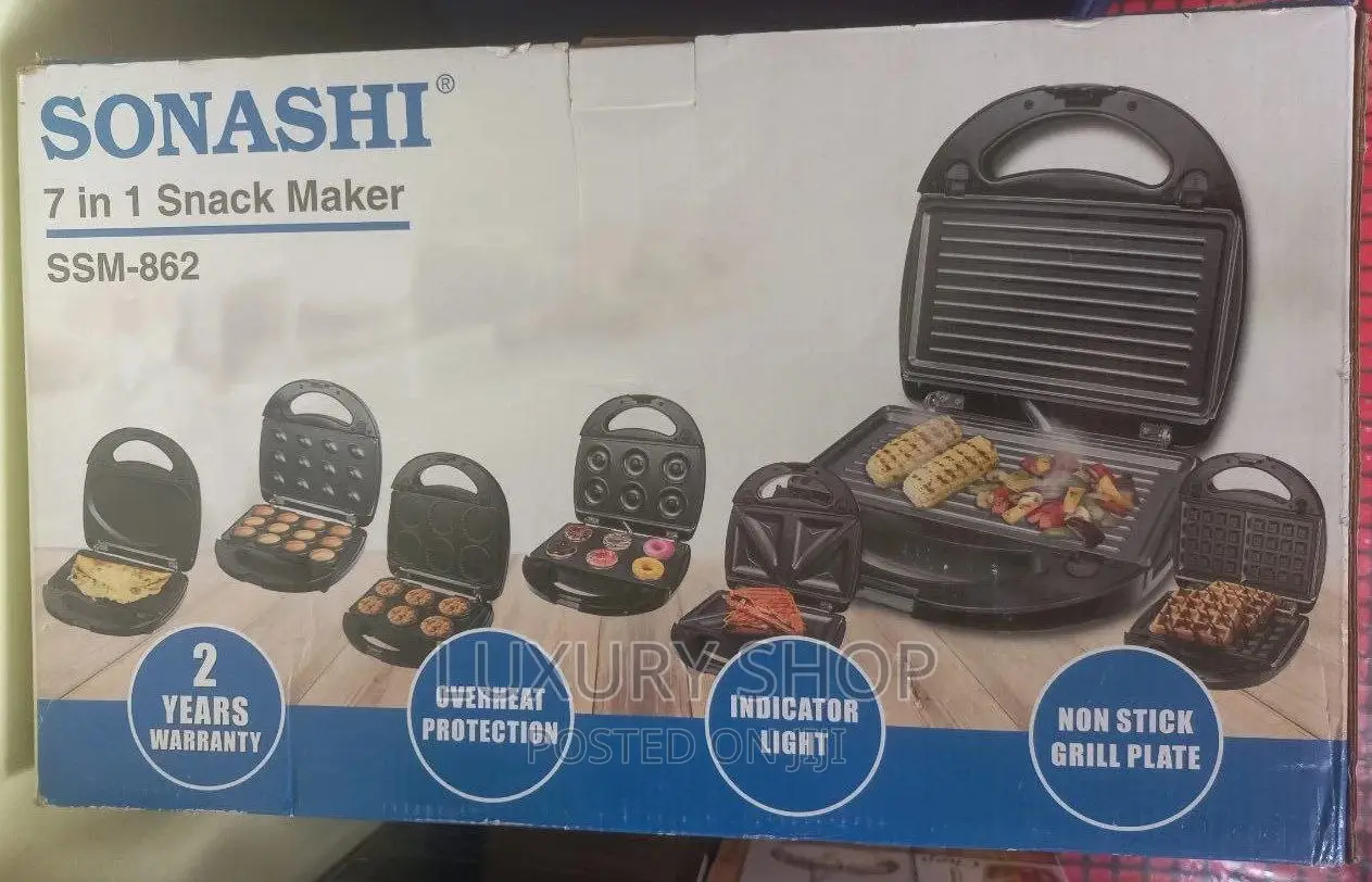 1Sonashi 7 in 1 Multi Snacks Maker 