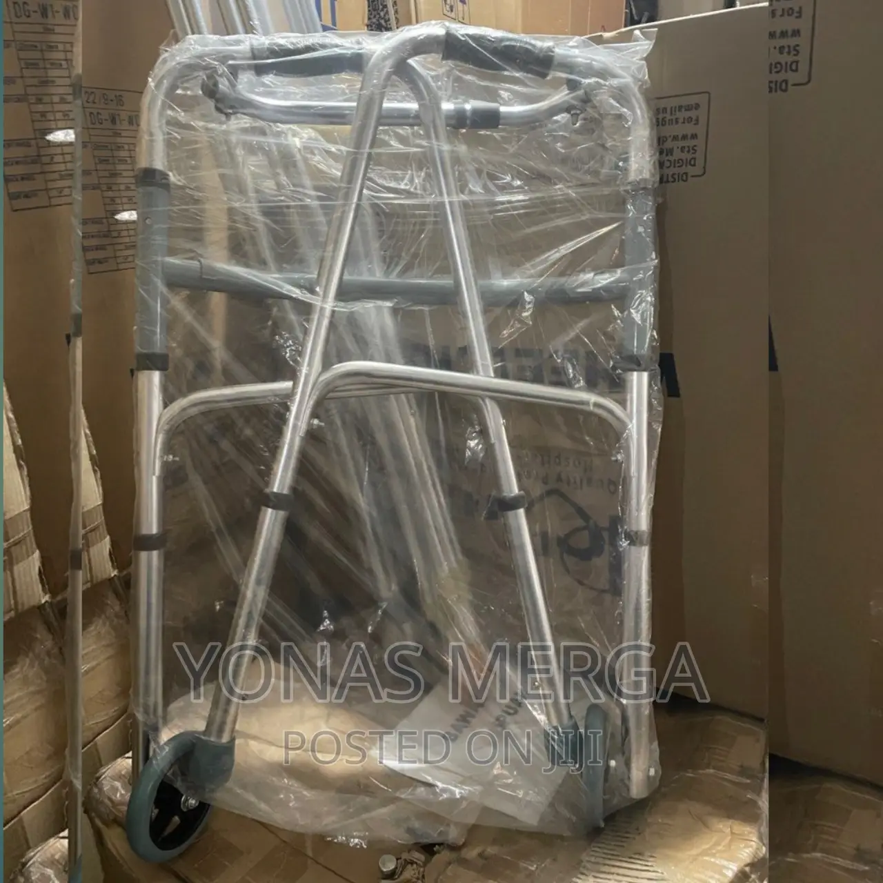 Walker_simon's Dual Front Wheel Lightweight Foldable Walker