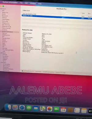 New Laptop Apple MacBook Pro 2017 16GB Intel Core I7 SSD 1T