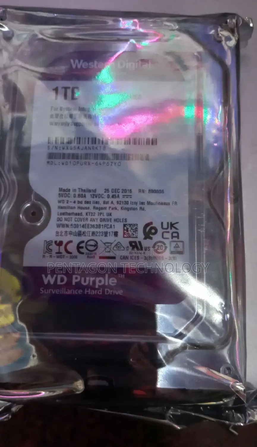 Wd Surveillance 2tb