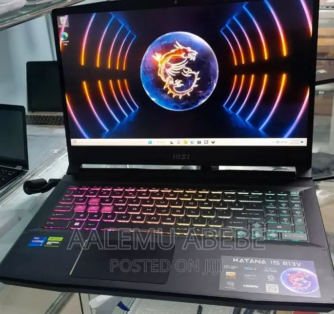 New Laptop MSI Katana GF66 16GB Intel Core I7 SSD 1T