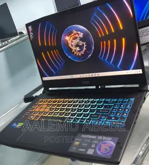 New Laptop MSI Katana GF66 16GB Intel Core I7 SSD 1T