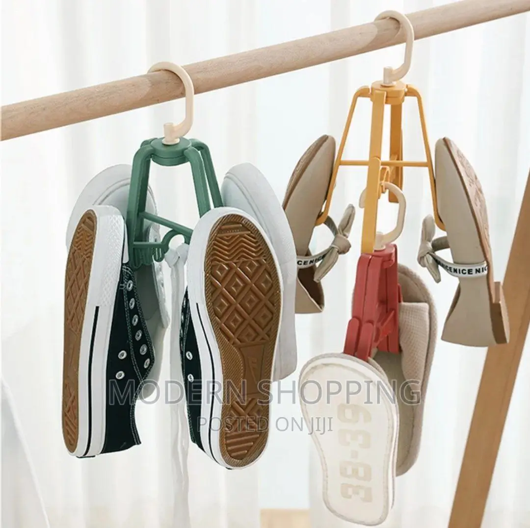Multi-Functional Rotating Shoe Drying Rack