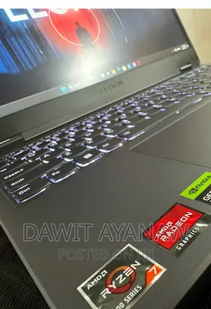 New Laptop Lenovo Legion 5 16GB AMD Ryzen 7 SSD 512GB