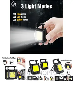 Rechargeable Mini LED Keychain Light