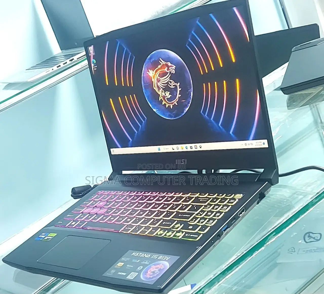 New Laptop MSI Katana GF66 16GB Intel Core I7 SSD 1T