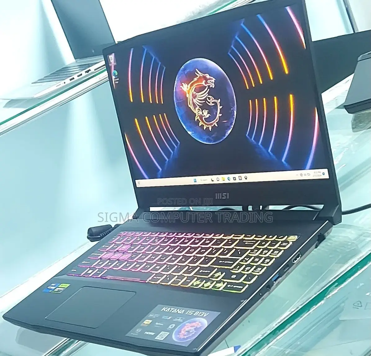 New Laptop MSI Katana GF66 16GB Intel Core I7 SSD 1T