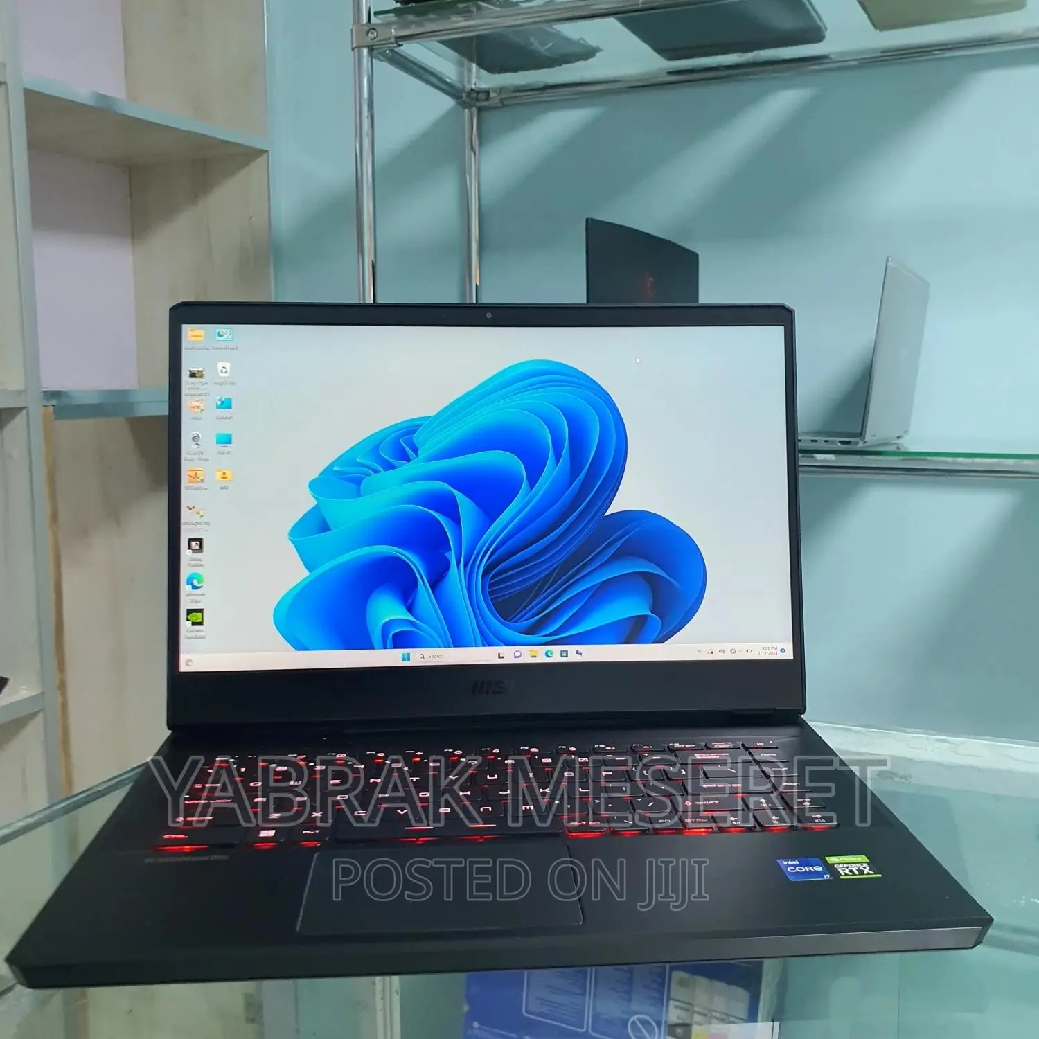 New Laptop MSI GP66 LEOPARD 10UG 16GB Intel Core i7 SSD 1T