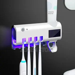 Multi Function Toothbrush Sterilizer Original 4 ጥርስ ብሩሾች ሚይዝ