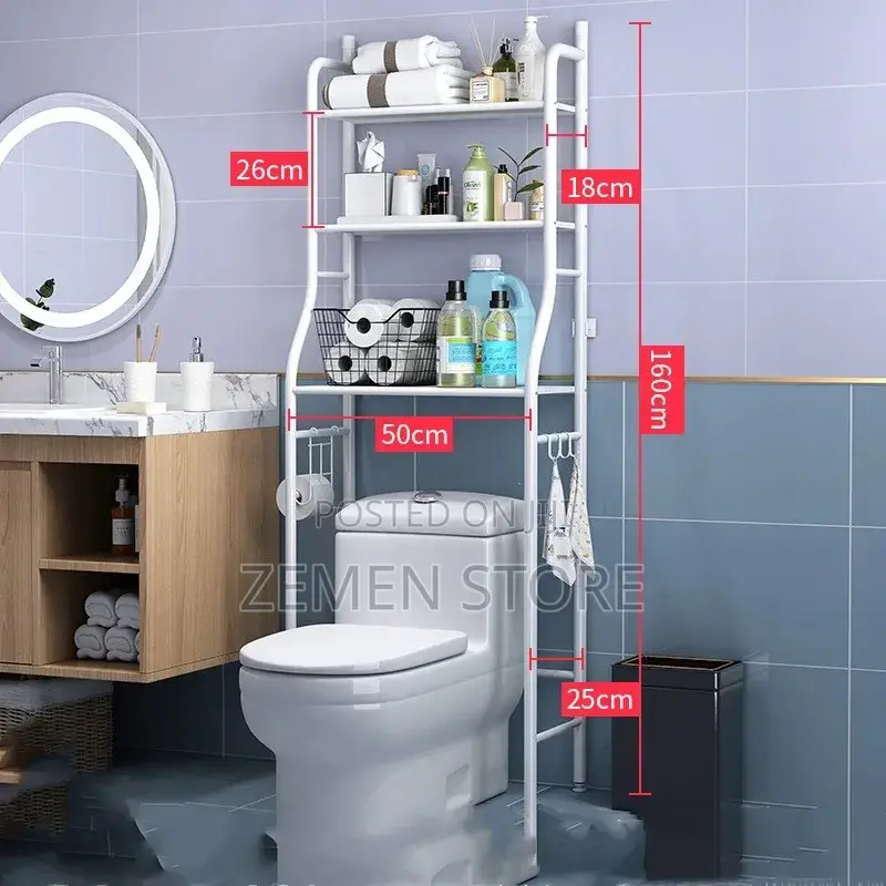3 Tier Toilet Rack