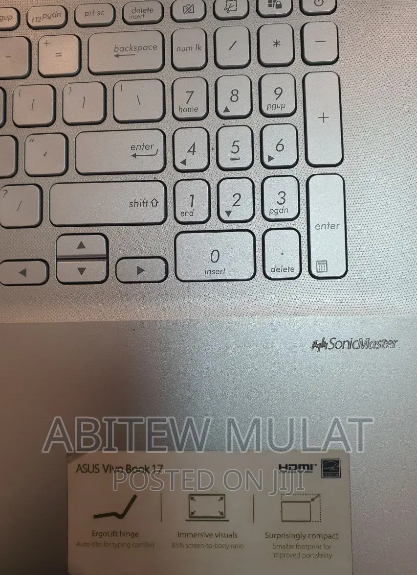 New Laptop Asus VivoBook Pro 17 N705UQ 12GB Intel Core I5 HDD 1T