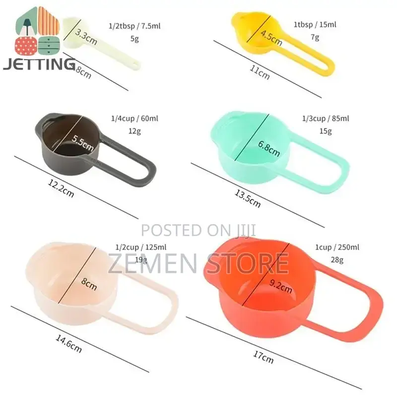 6 Pieces Measuring Spoon Original