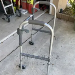Photo - Folding Walker With 5" Wheels, Folds Easily.Invacare 6291-5f
