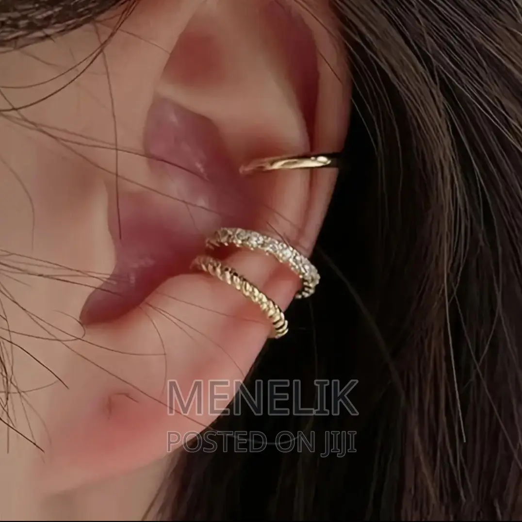 3 PCS Earring Cuffs No Piercings