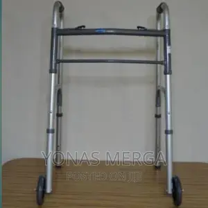 Walker/Walkerdmi 2-Button Adjustable Aluminum Folding Walker