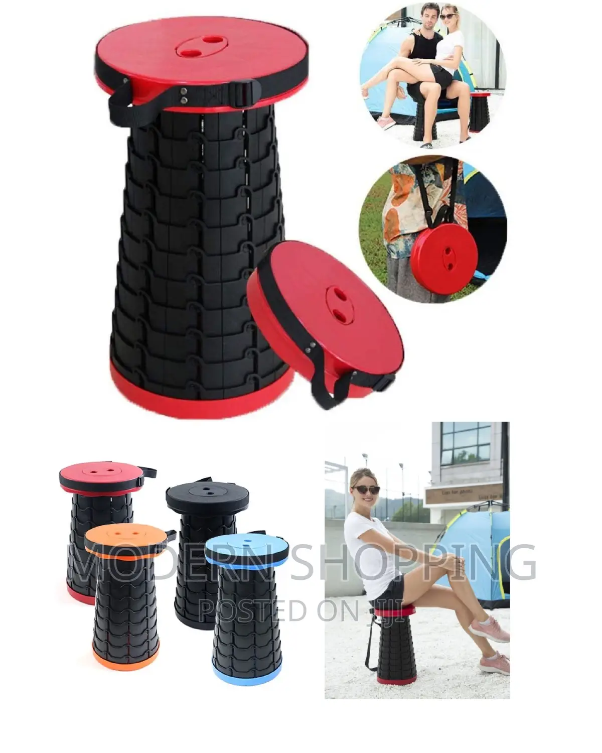 Portable Travel Retractable Stool