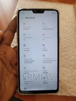 New Oppo R15 128 GB Blue