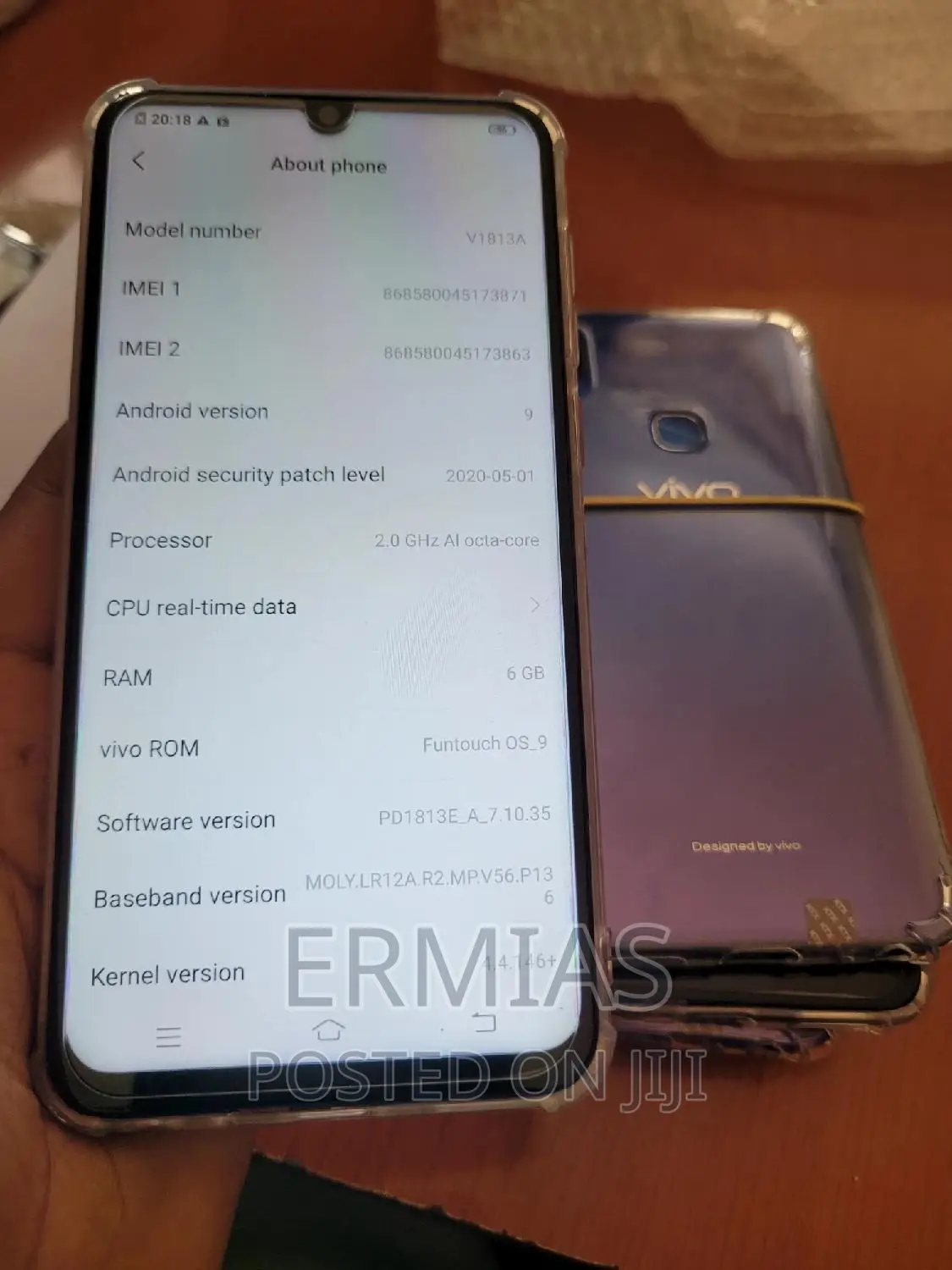 New Vivo Y97 128 GB Black