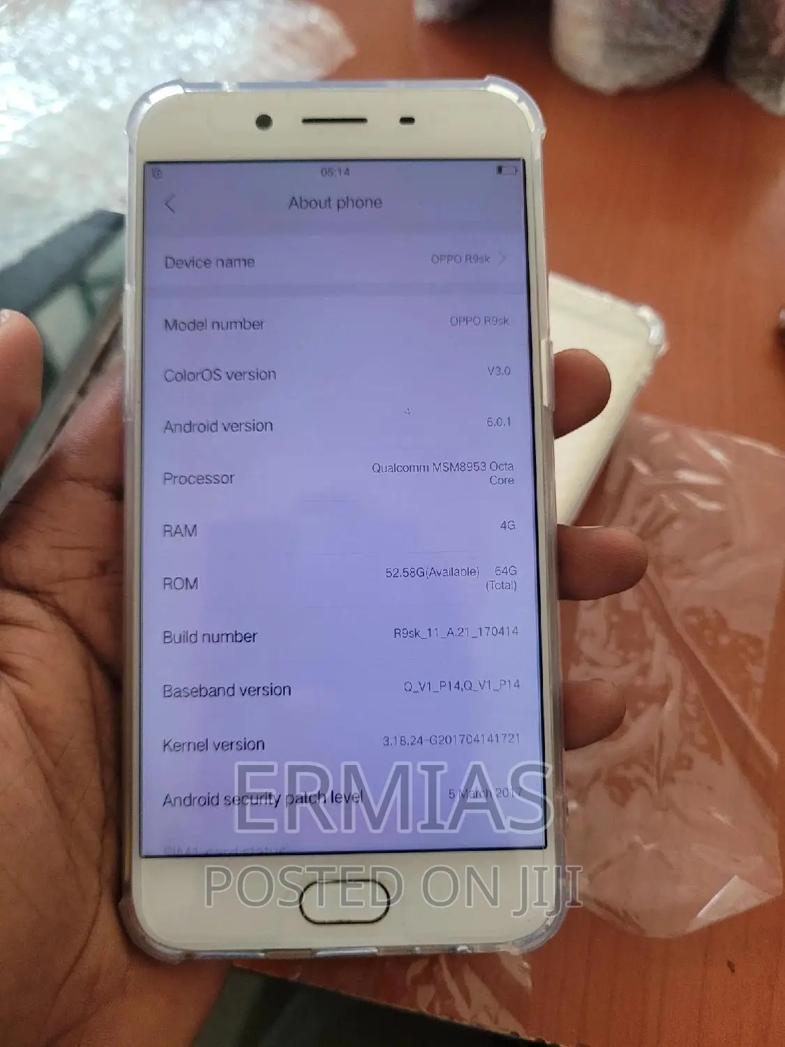 New Oppo R9s 64 GB Gold