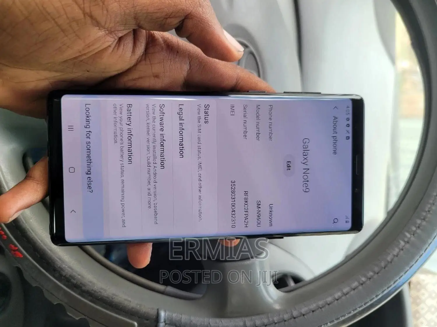 New Samsung Galaxy Note 9 128 GB Black