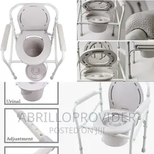 Photo - Toilet Chair=Commode Chair_elderly Chair=Folding Chair