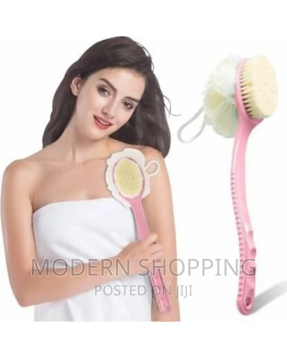 2in1 Long Hundled Bath Brush