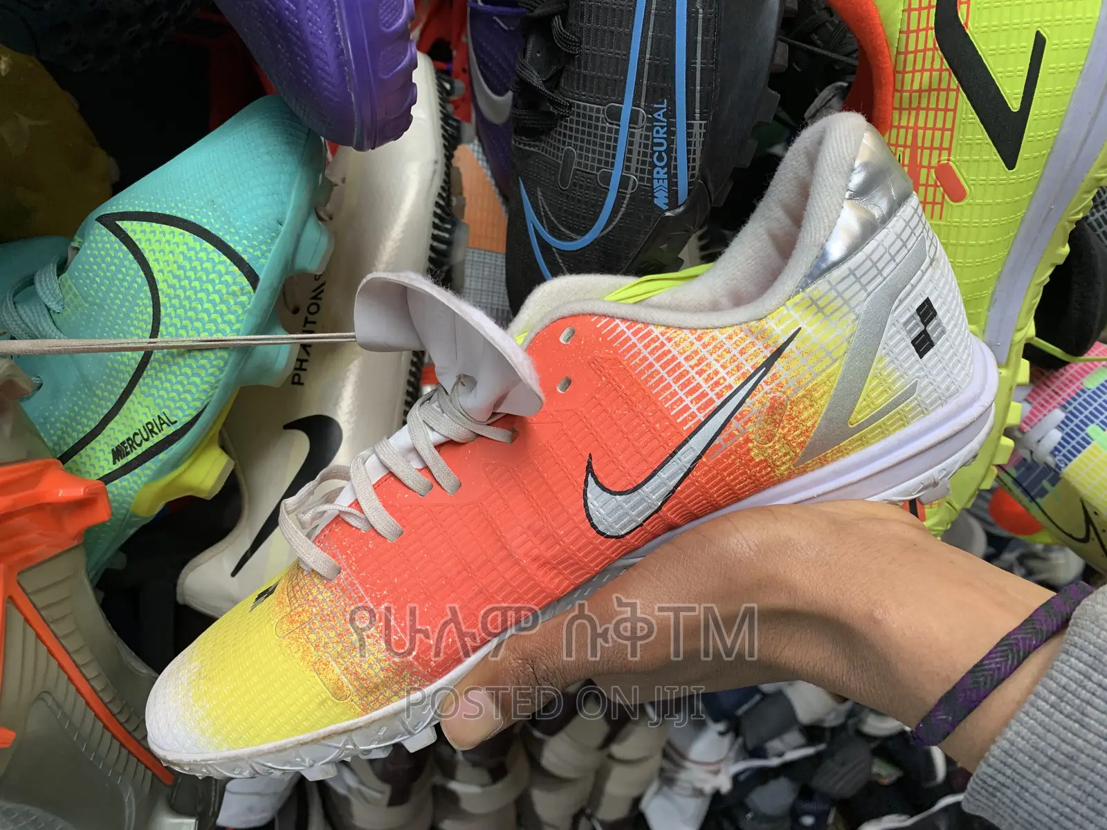 Original Nike Mercurial Futsal Football Cleats Taketa Shoes